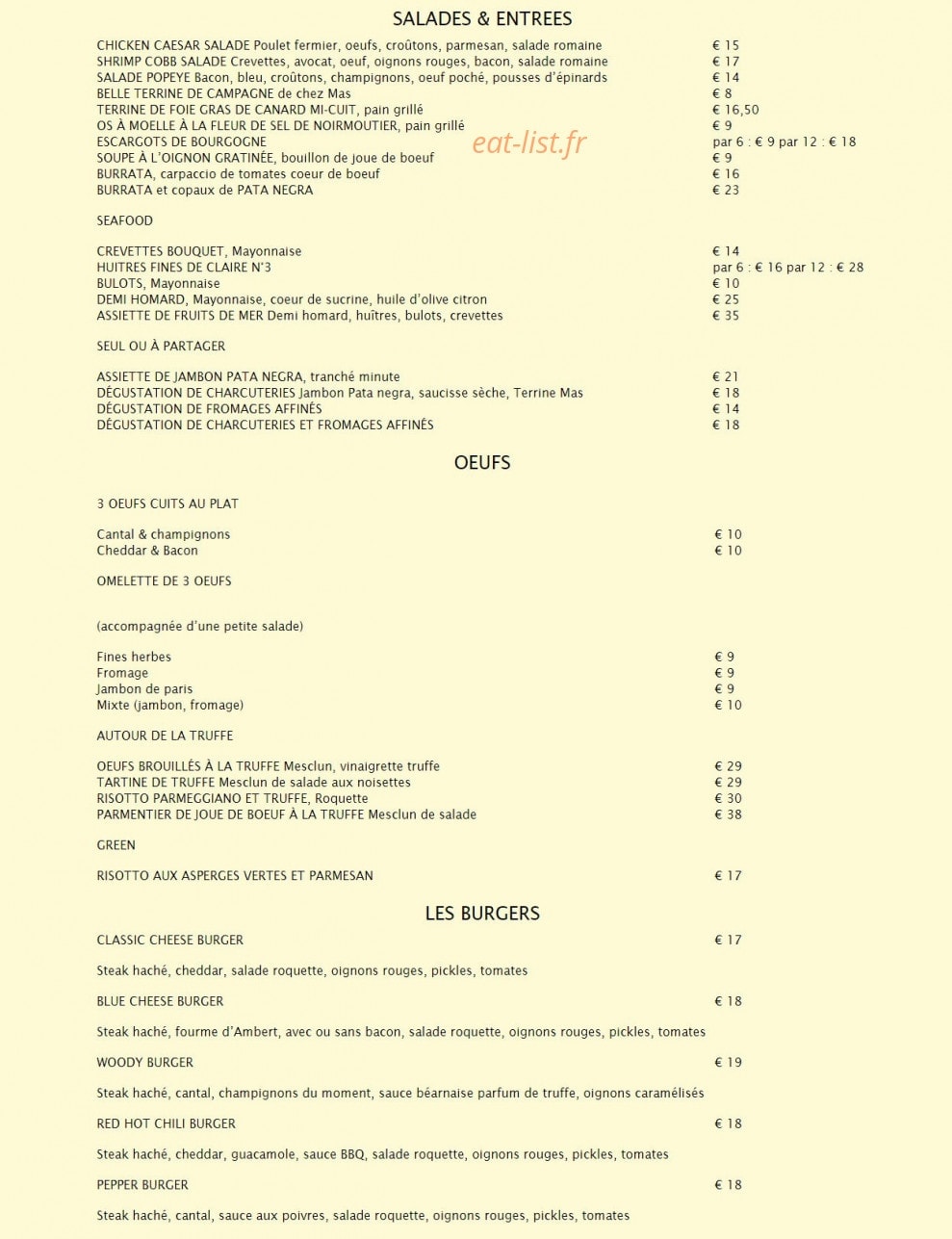 Le General — carte page 1