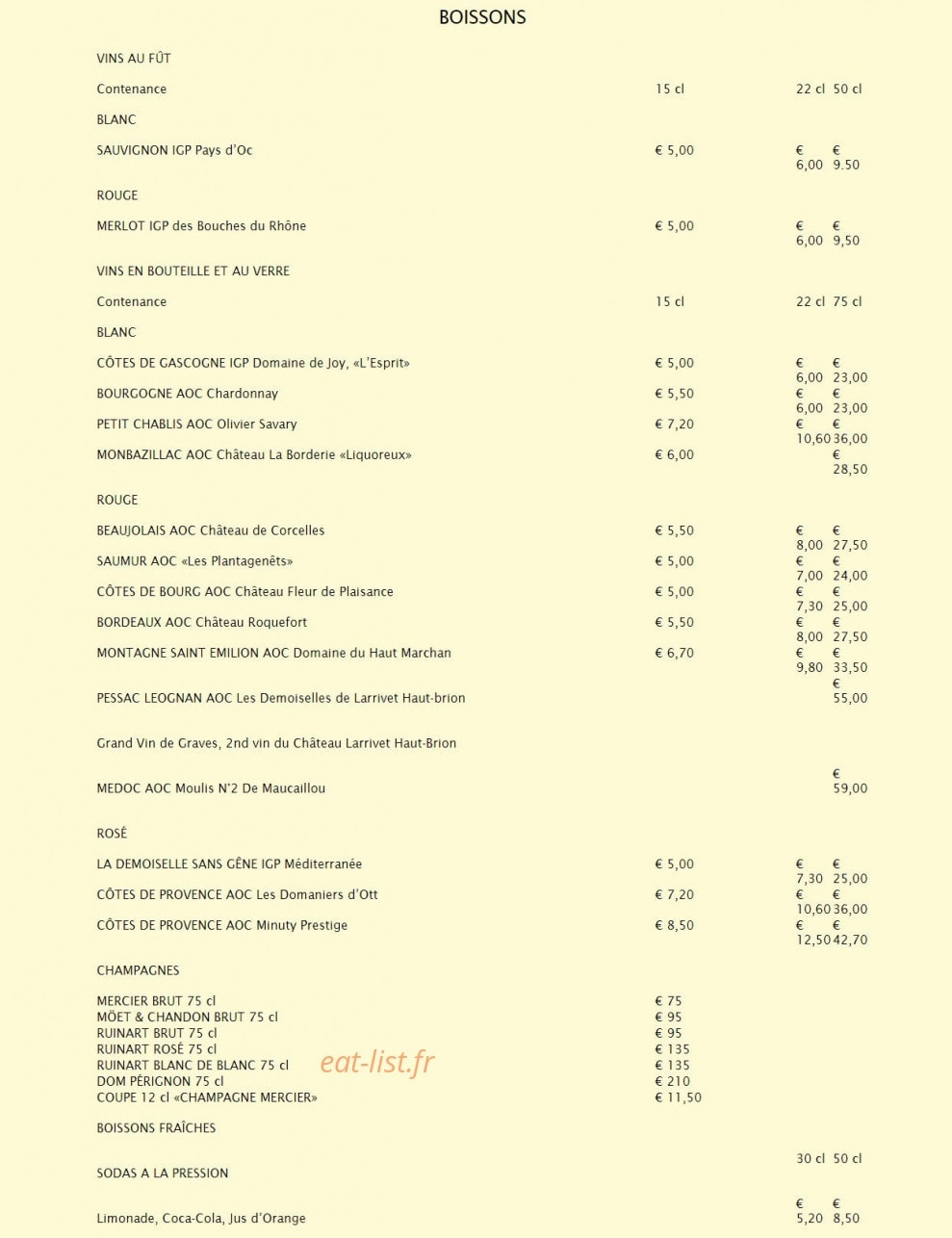 Le General — carte page 3