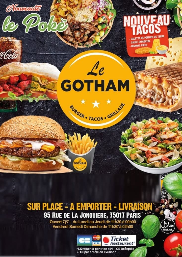 Le Gotham — carte page 1