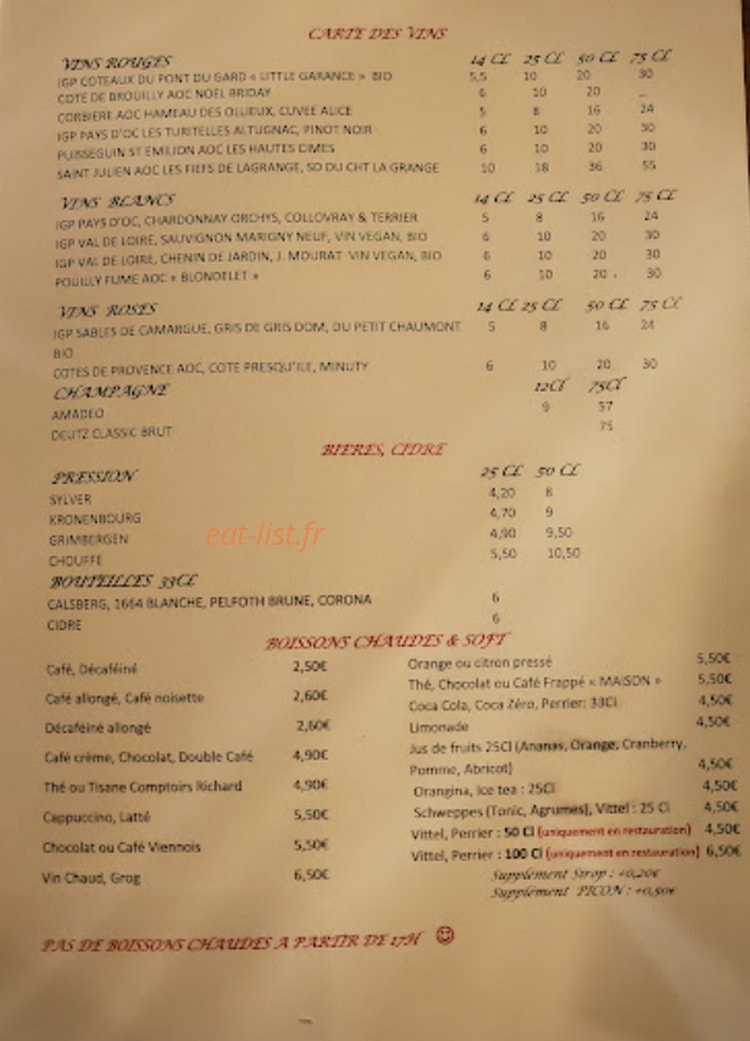 Le Graça bella — carte page 2