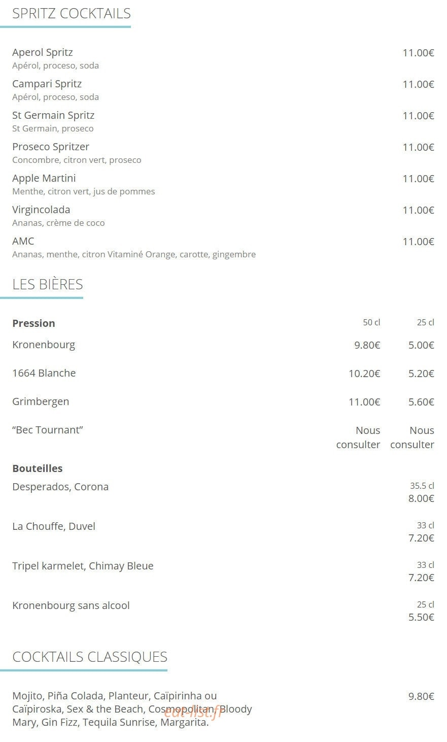 Le hameau — carte page 22