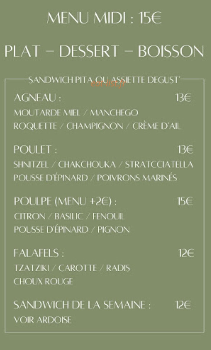 Le Jardin Méditerranéen — carte page 2
