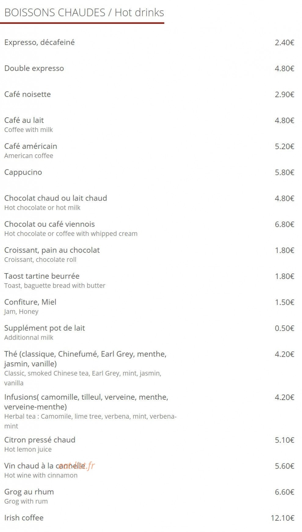 Le Maillot — carte page 2