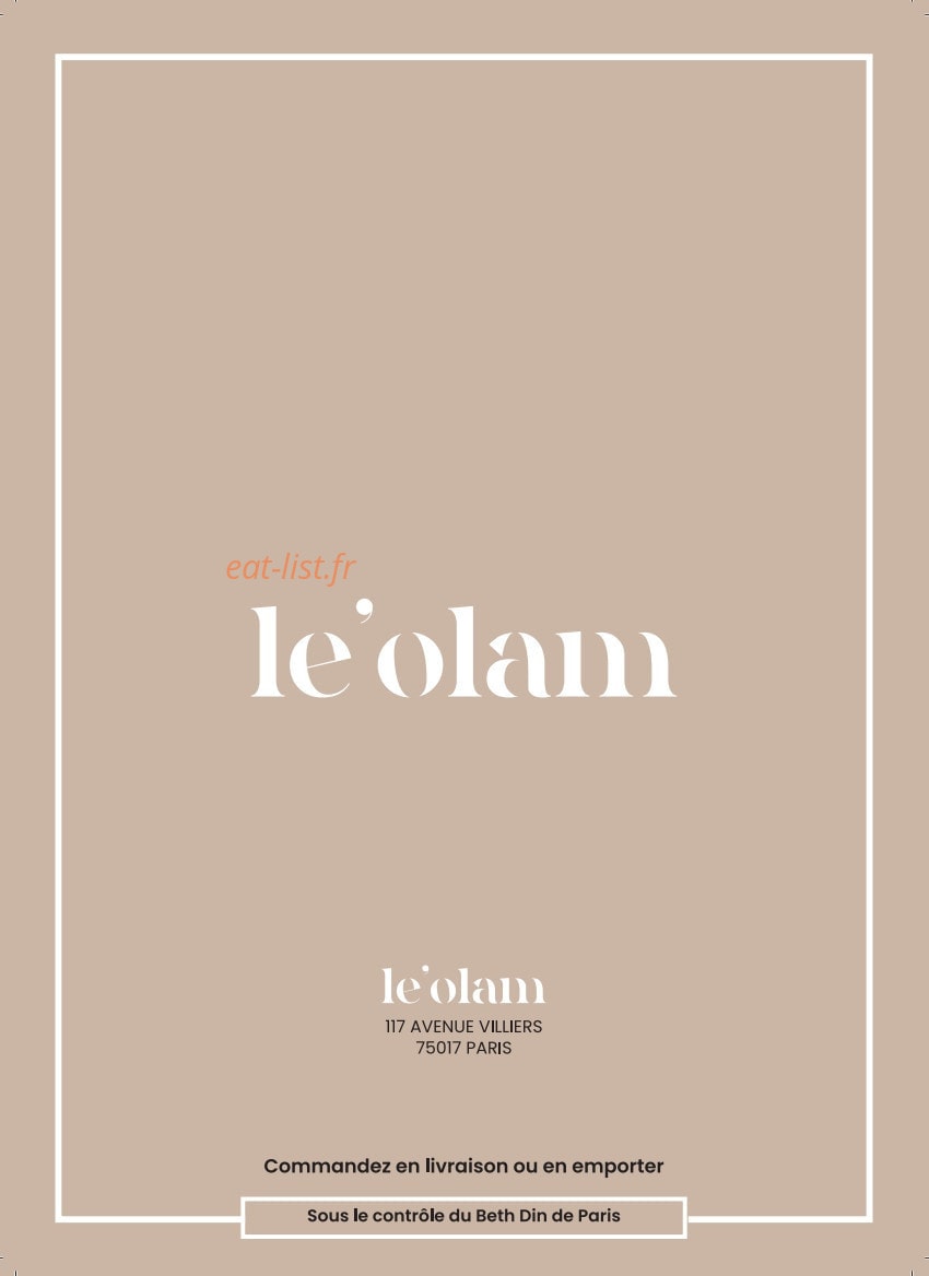 Le’olam — carte page 1