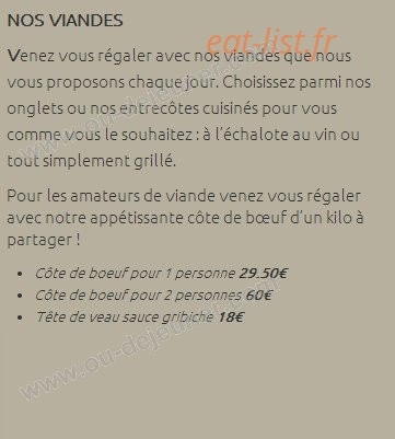 Le p'tit Bougnat — carte page 3