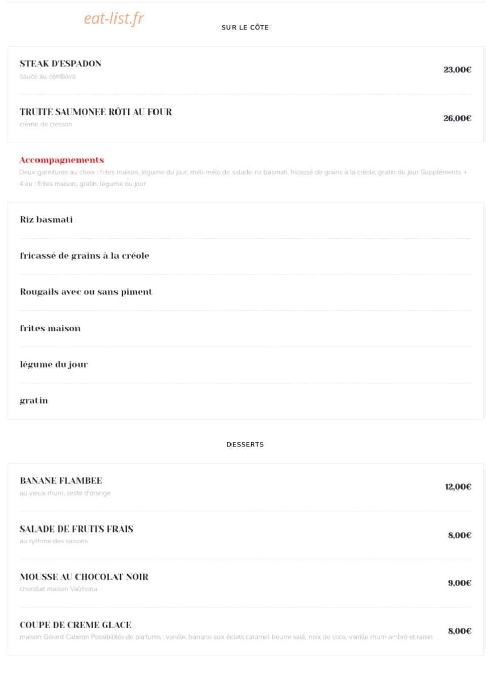 Le Palmiste Rrouge — carte page 2