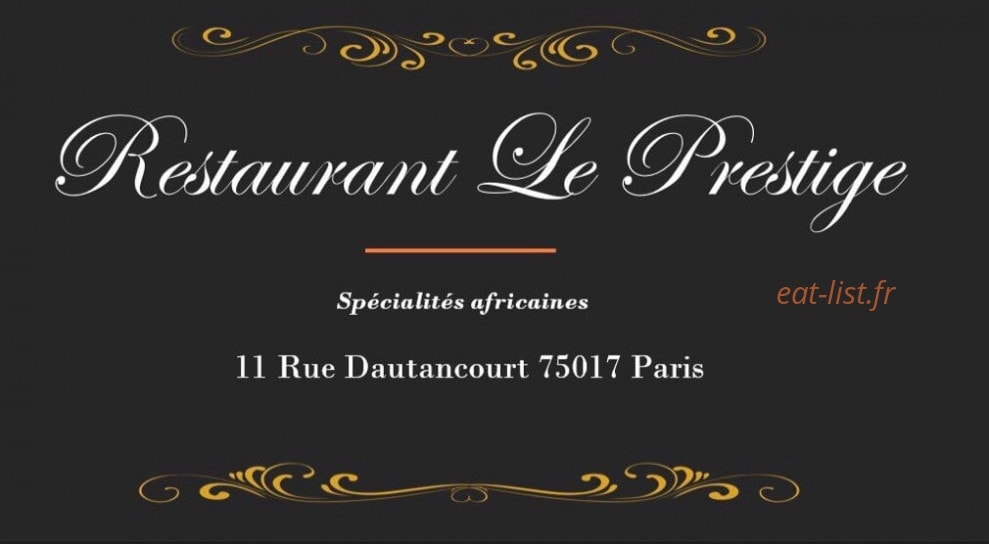 Le Prestige — carte page 1