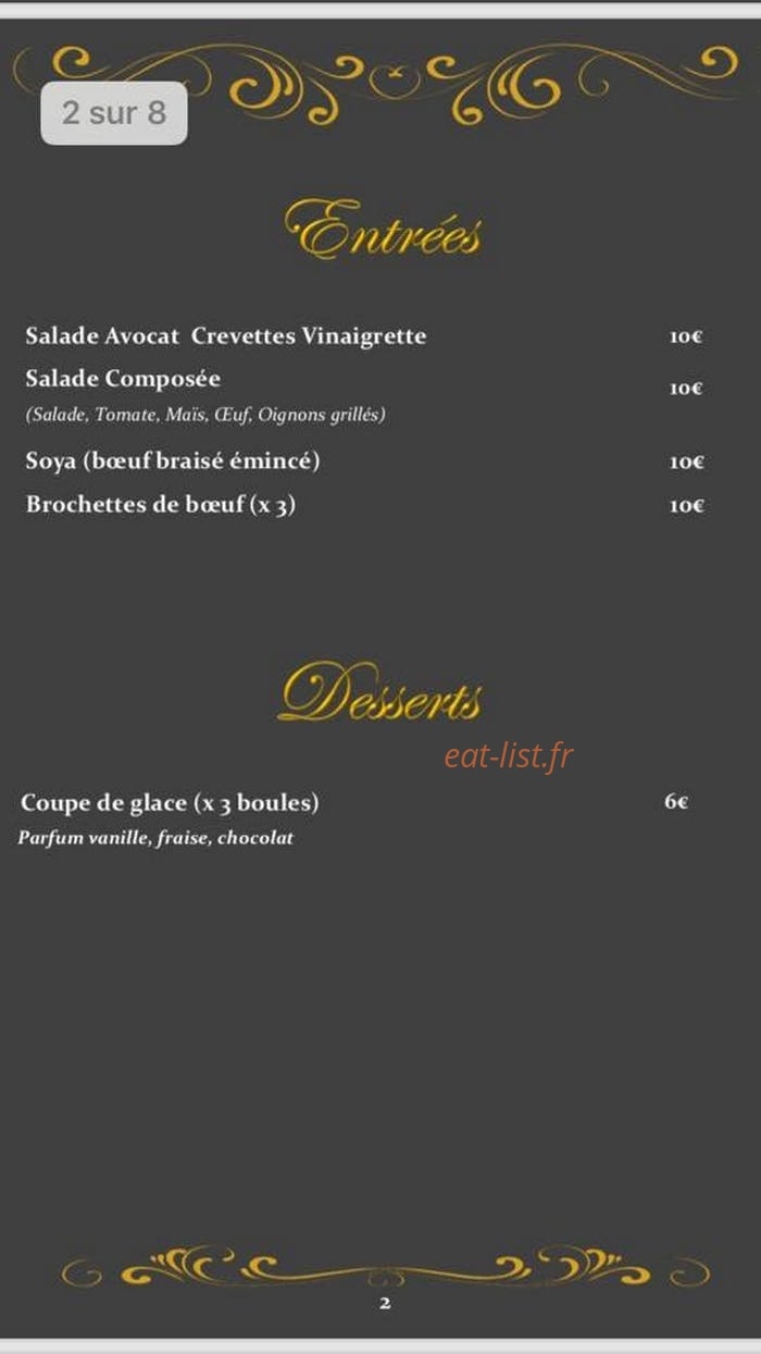 Le Prestige — carte page 2