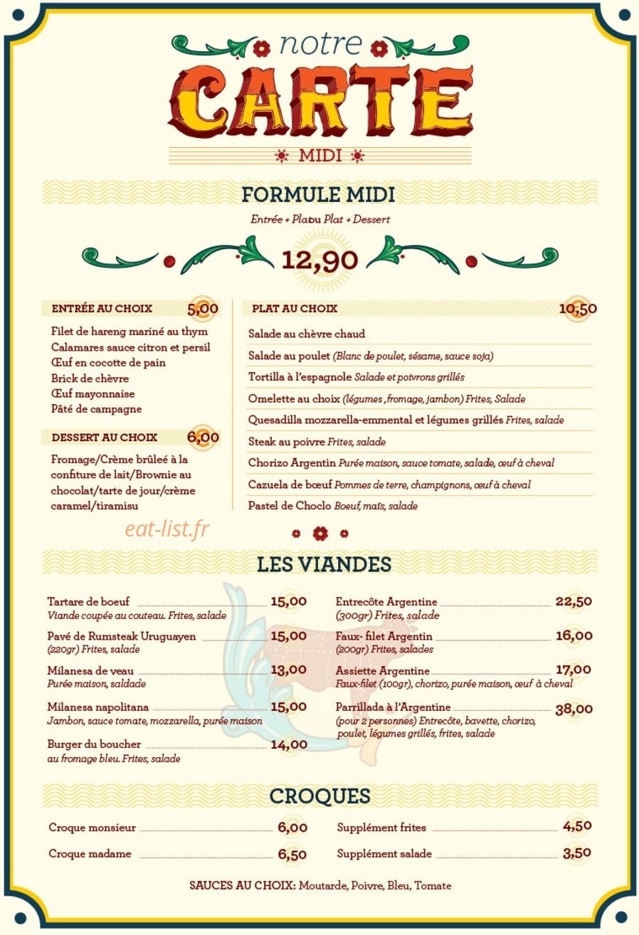 Le progrès — carte page 1
