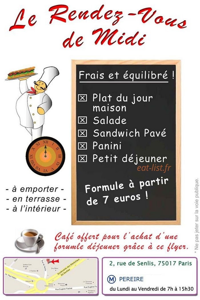 Le Rendez-Vous De Midi — carte page 1