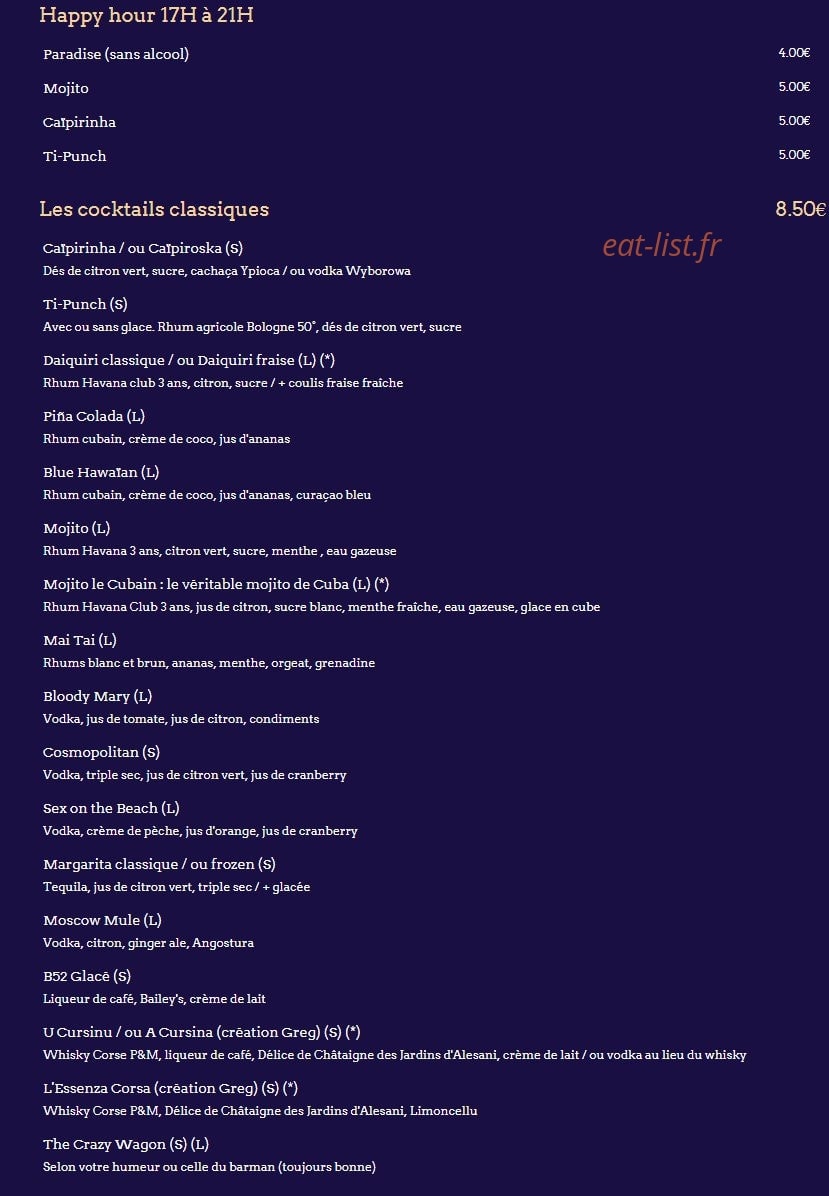 Le Wagon bleu — carte page 19