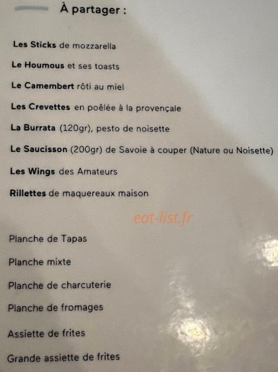 Les Amateurs — carte page 2