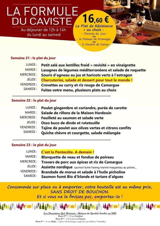 Les Domaines Qui Montent — carte page 1