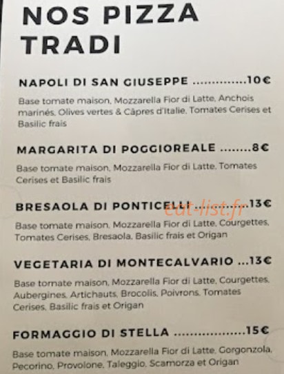Little Capri — carte page 2