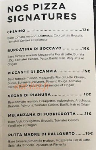 Little Capri — carte page 4