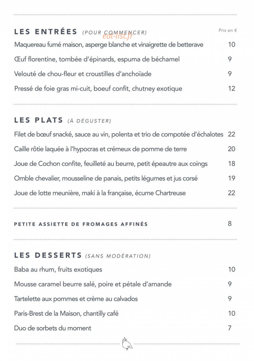 Maison LaCaille — carte page 1