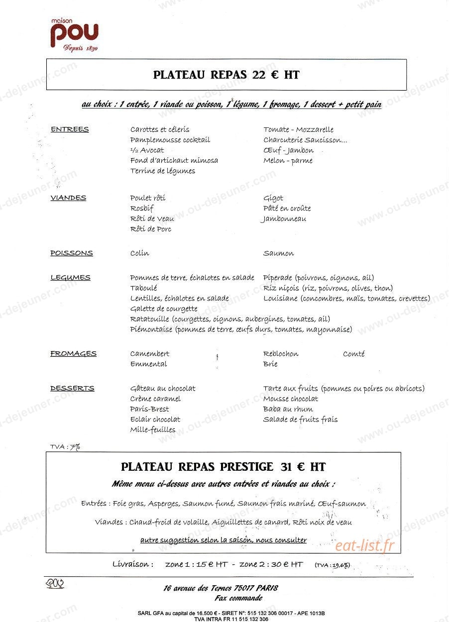 Maison pou — carte page 1
