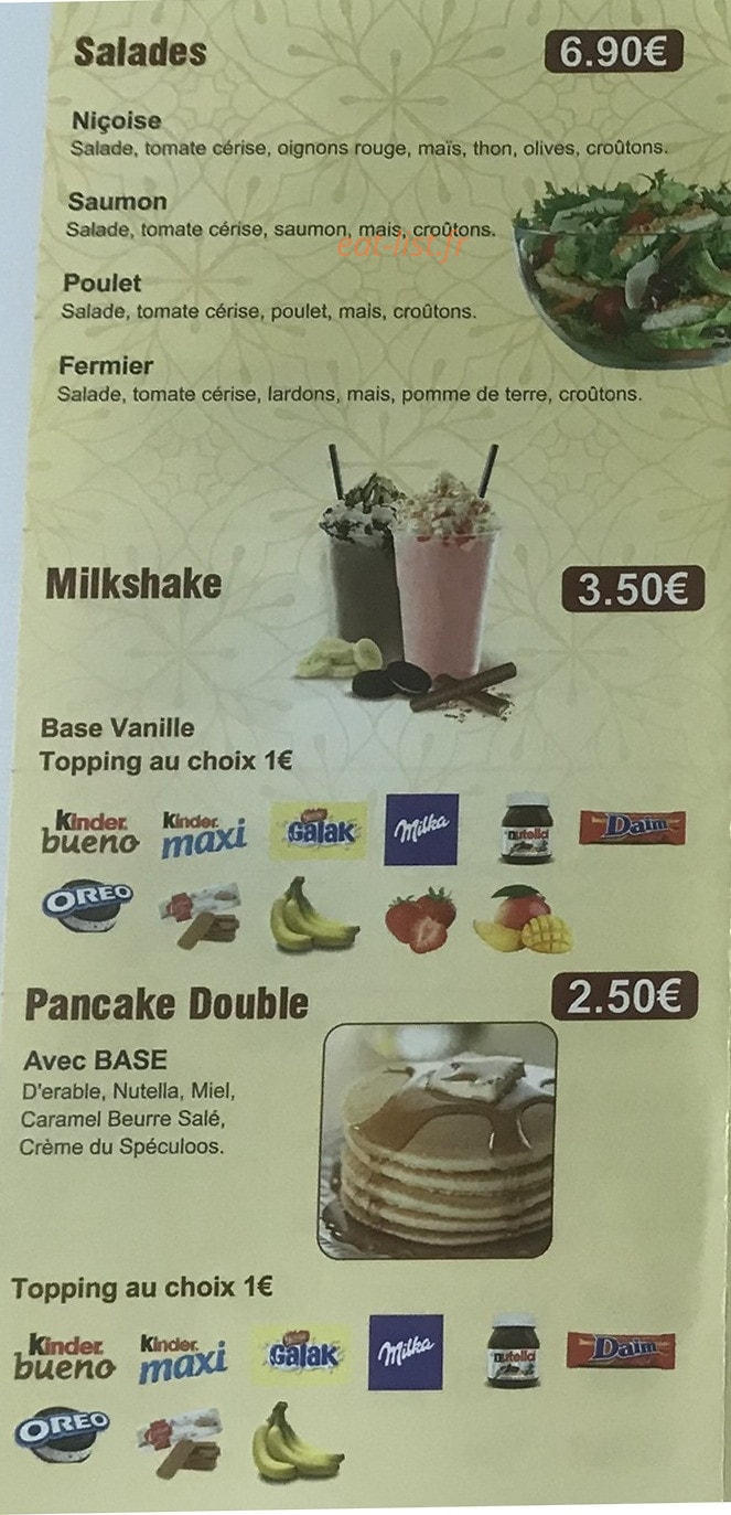 Maman Pizza & Crêpes — carte page 5