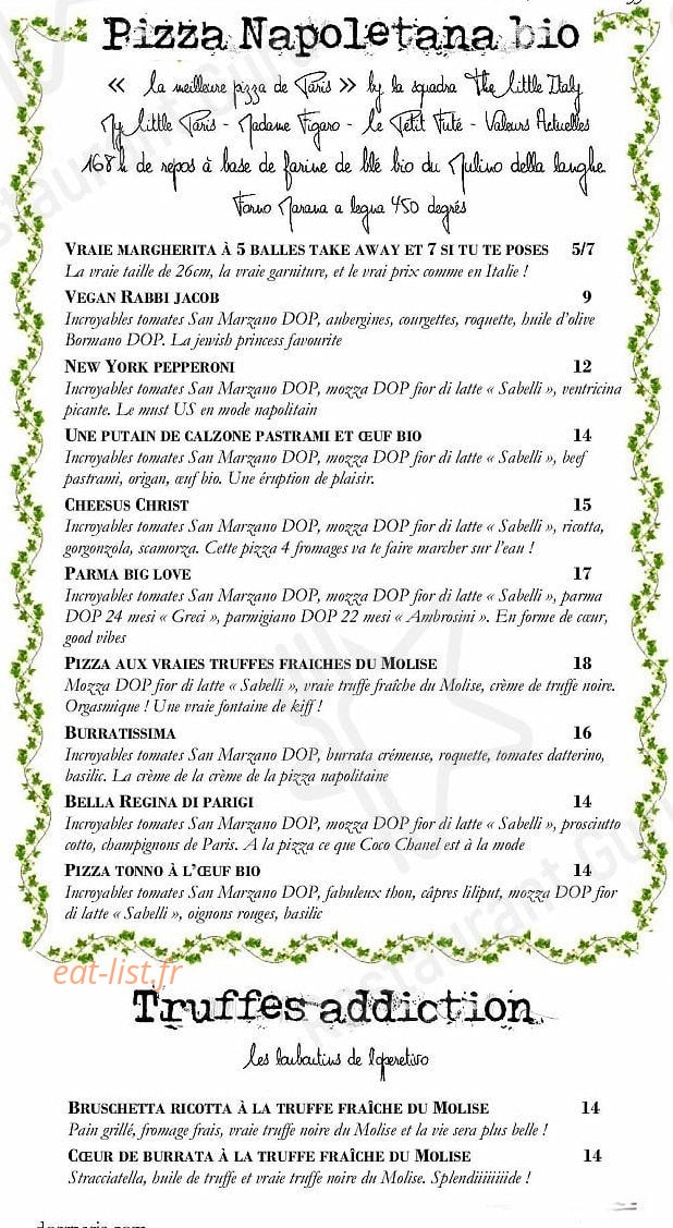 Manhattan Terrazza — carte page 4