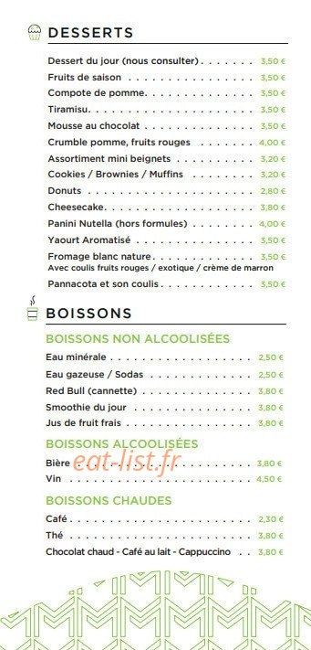 Manjé & Co — carte page 6