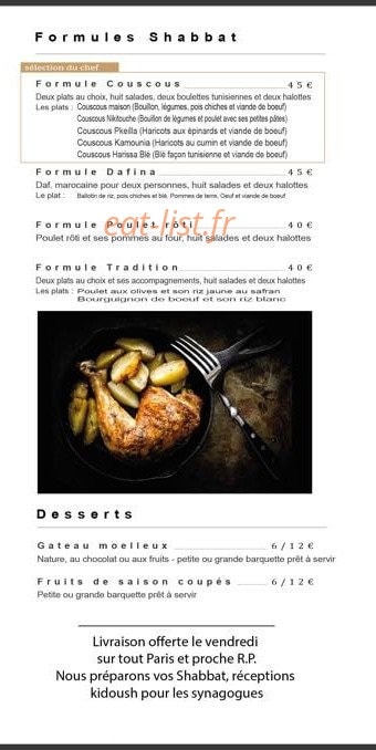 MiMi Traiteur — carte page 4