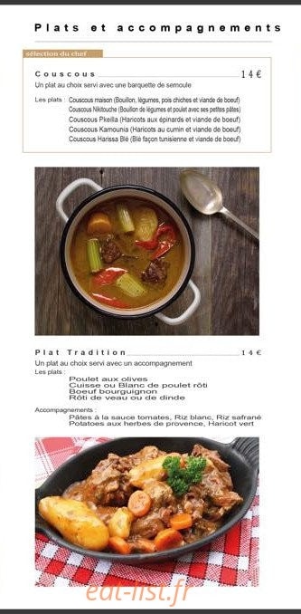 MiMi Traiteur — carte page 3