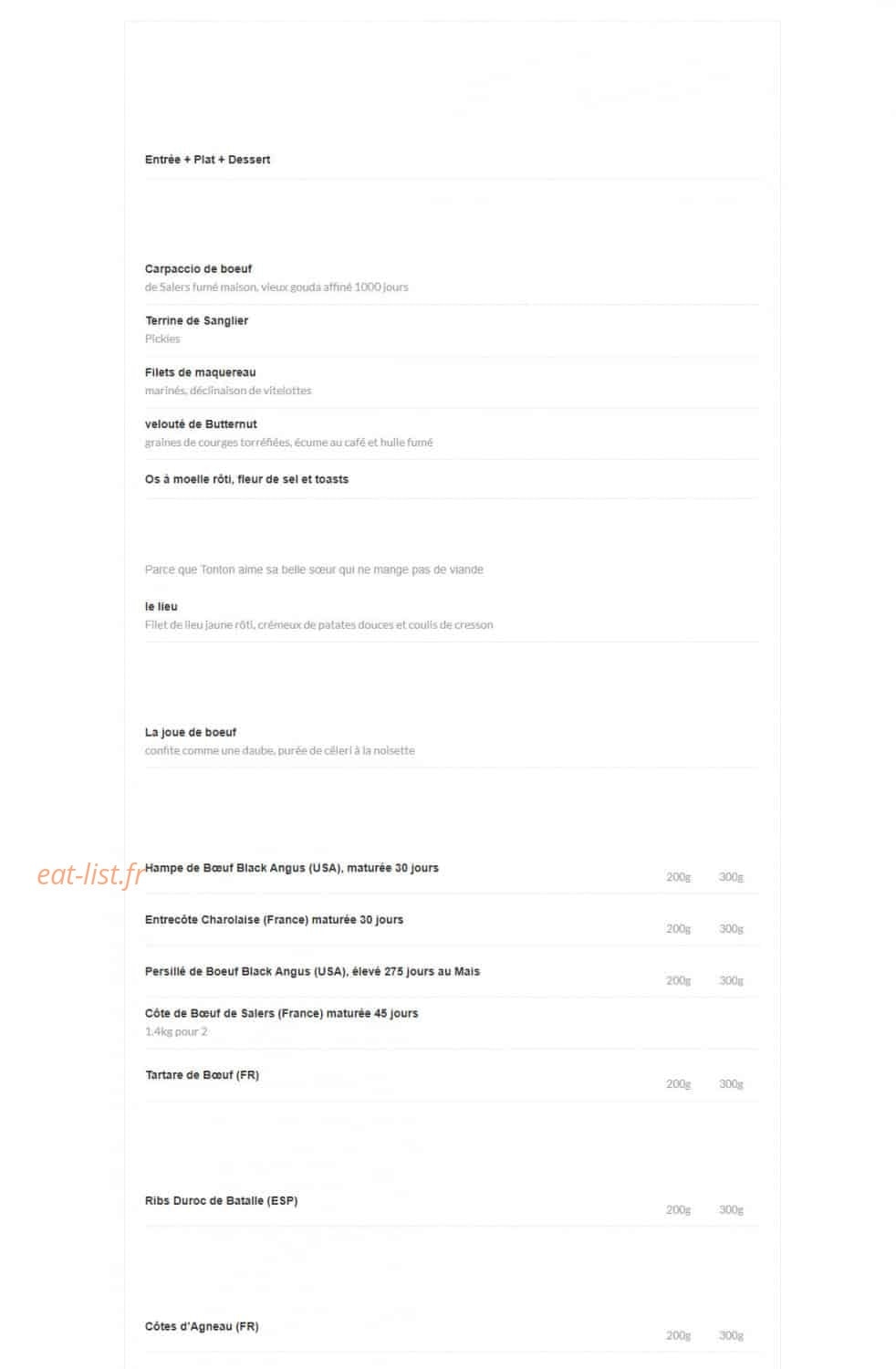 Mon Petit des Dames — carte page 1