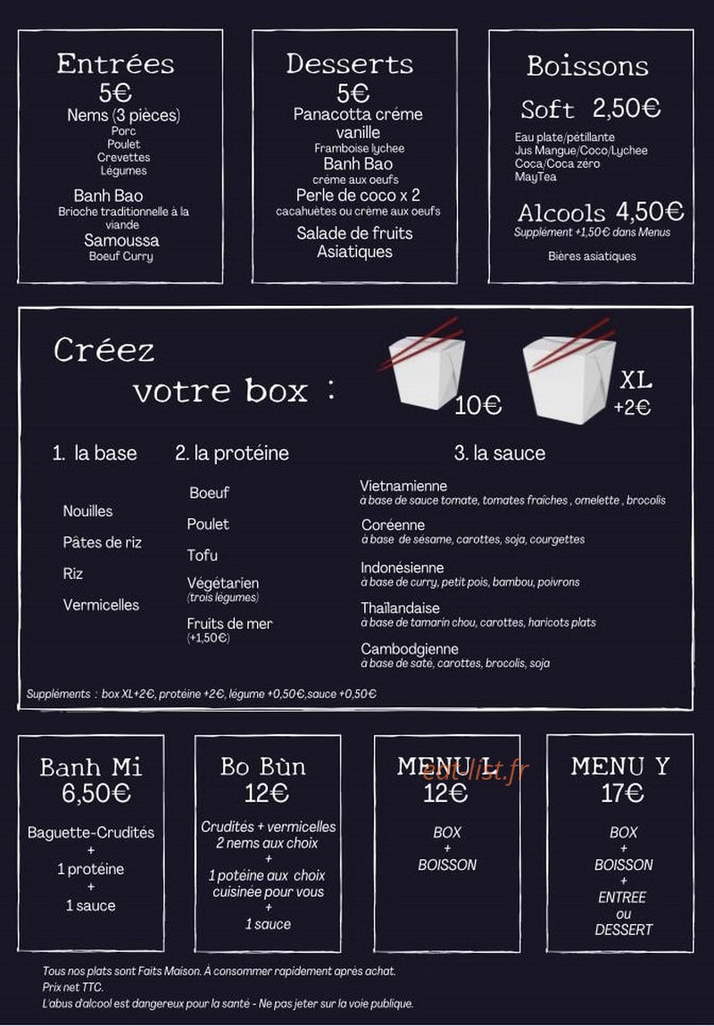 Monsieur Ly — carte page 1