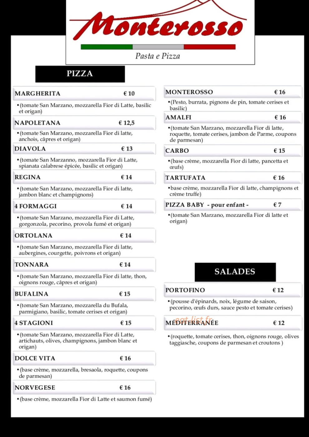 Monterosso — carte page 1
