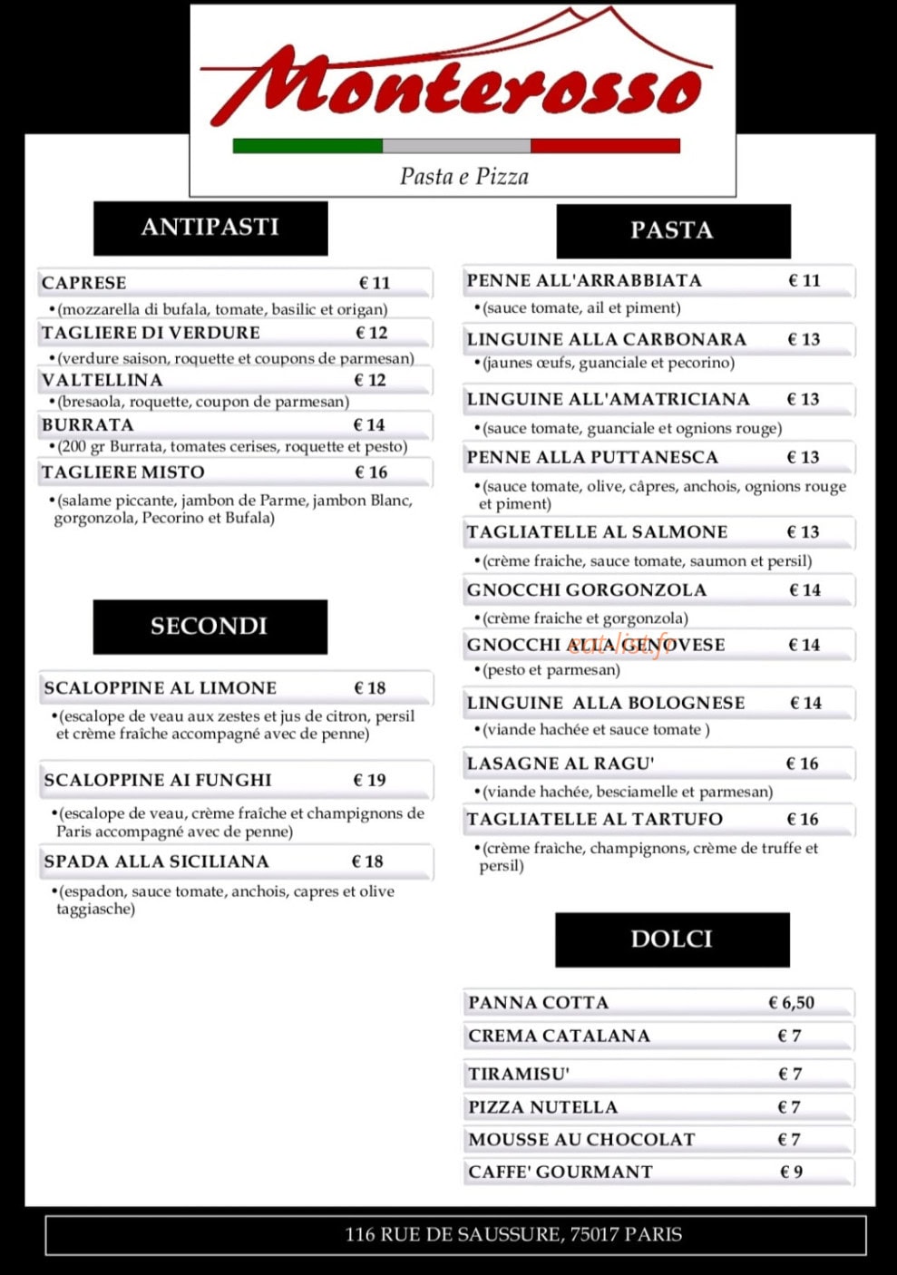 Monterosso — carte page 2