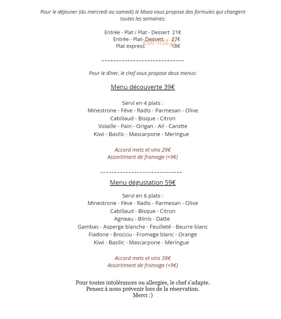 Mova — carte page 1