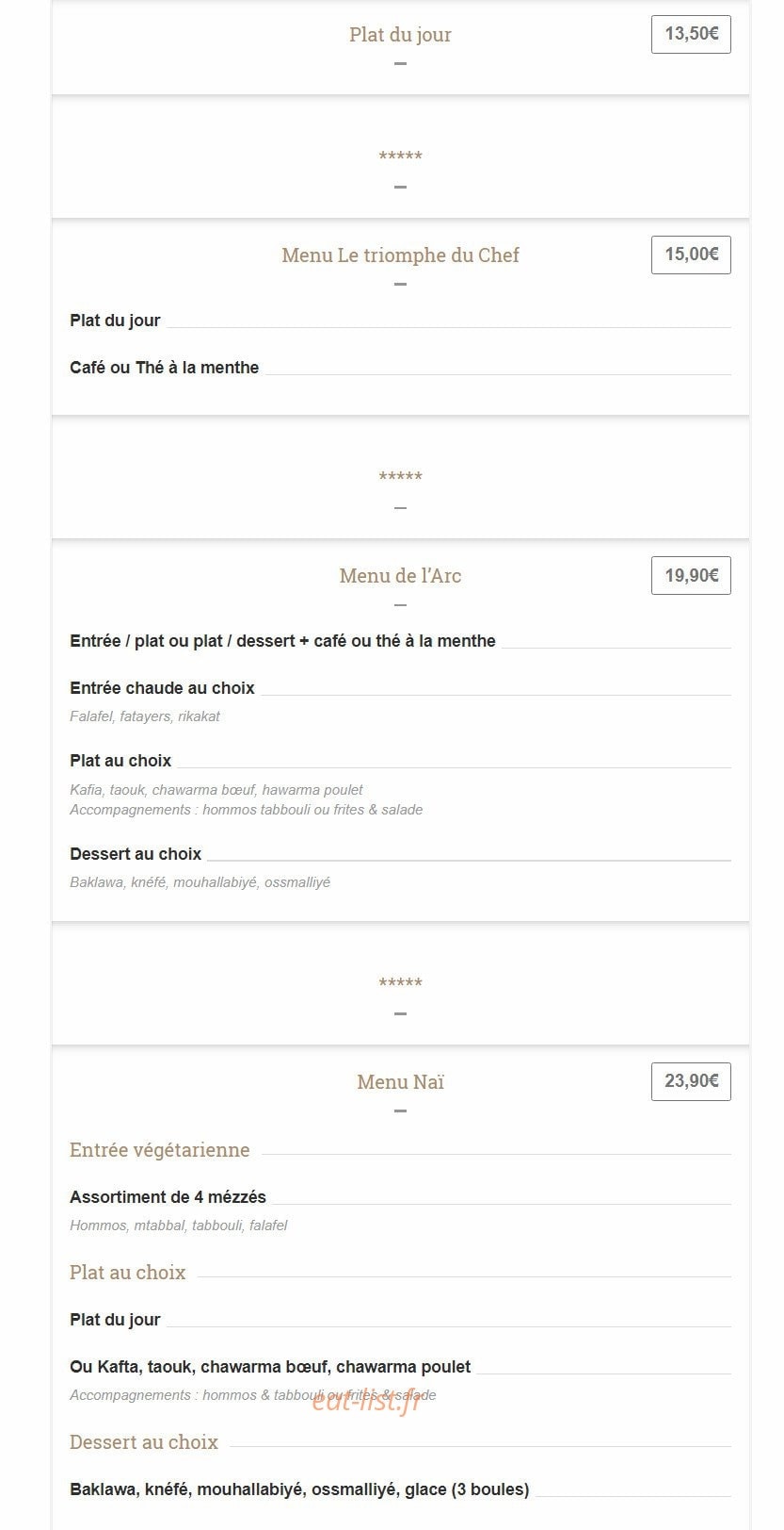 Naï — carte page 2