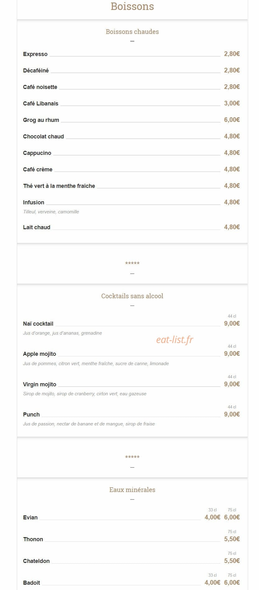 Naï — carte page 6