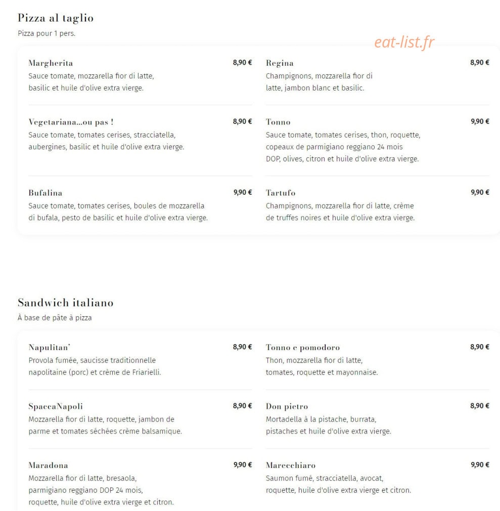 Napoli Streat — carte page 1