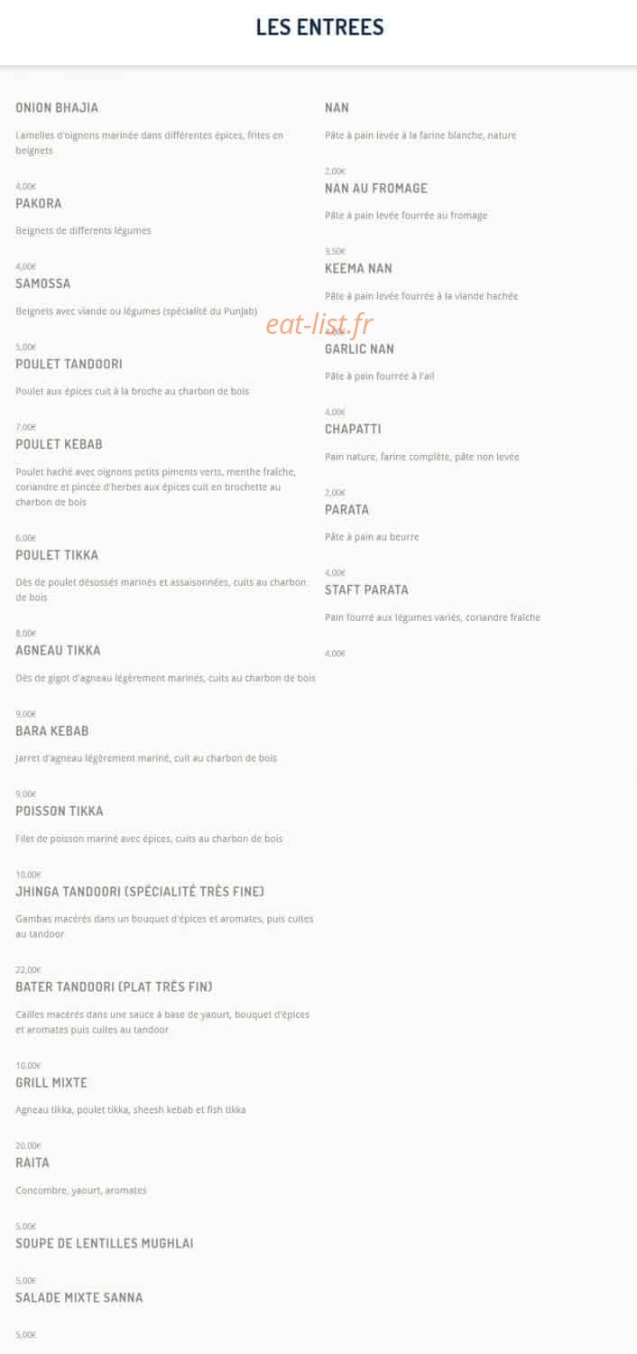 New Sanna — carte page 1