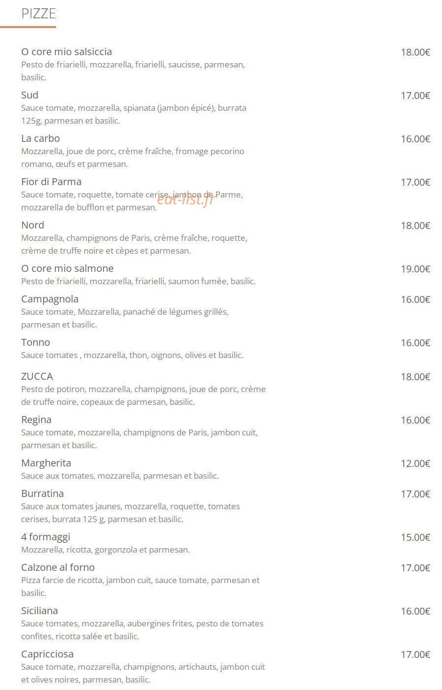 Ó core mio — carte page 3