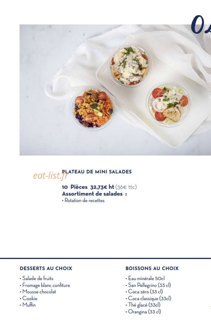 Paris Baguette — carte page 6
