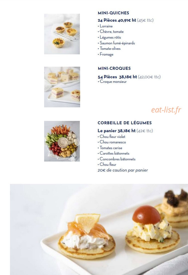 Paris Baguette — carte page 9