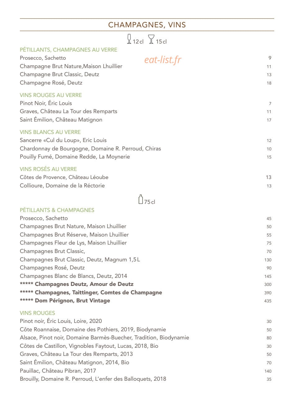 Paris j'Adore — carte page 16