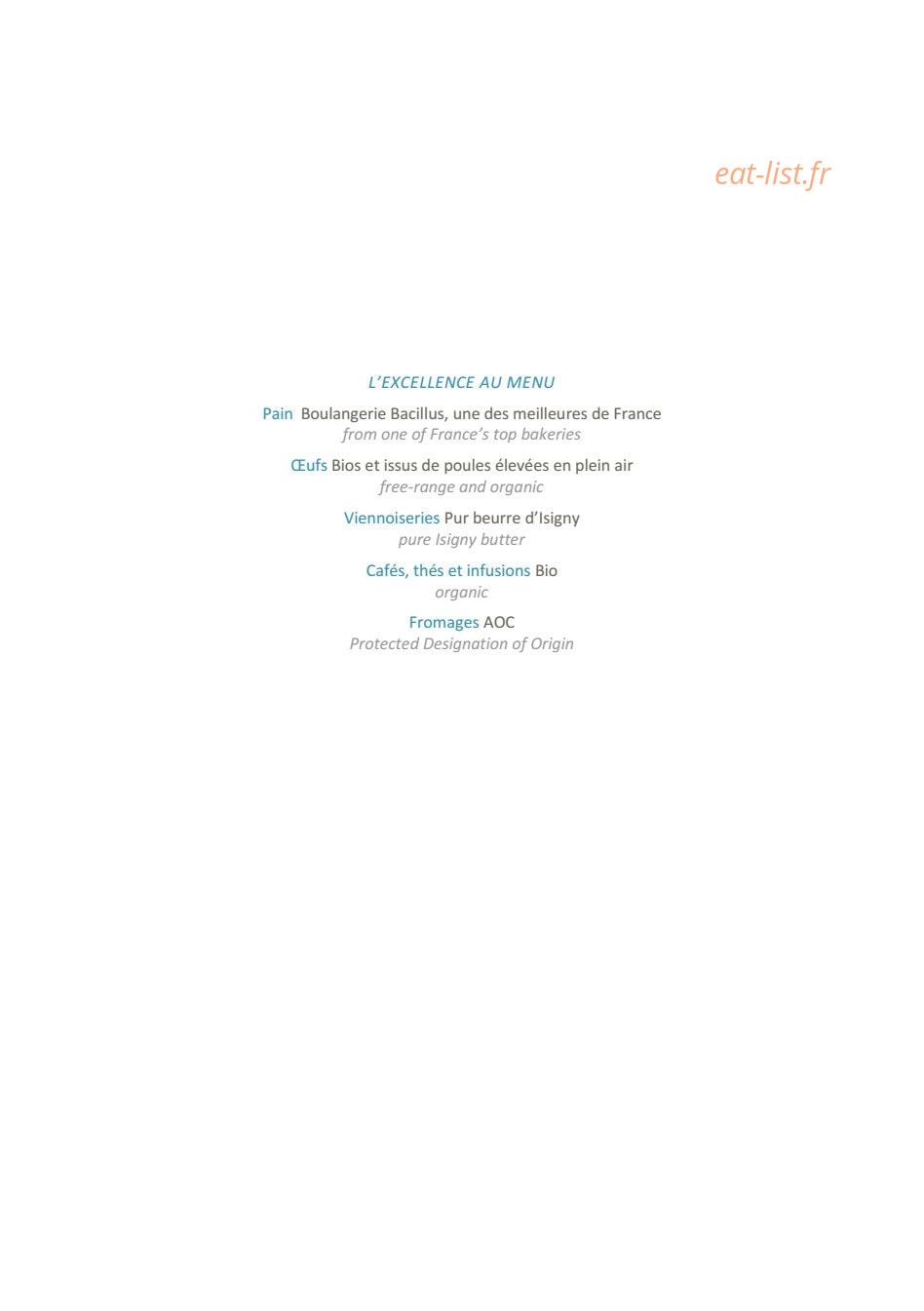 Paris j'Adore — carte page 7