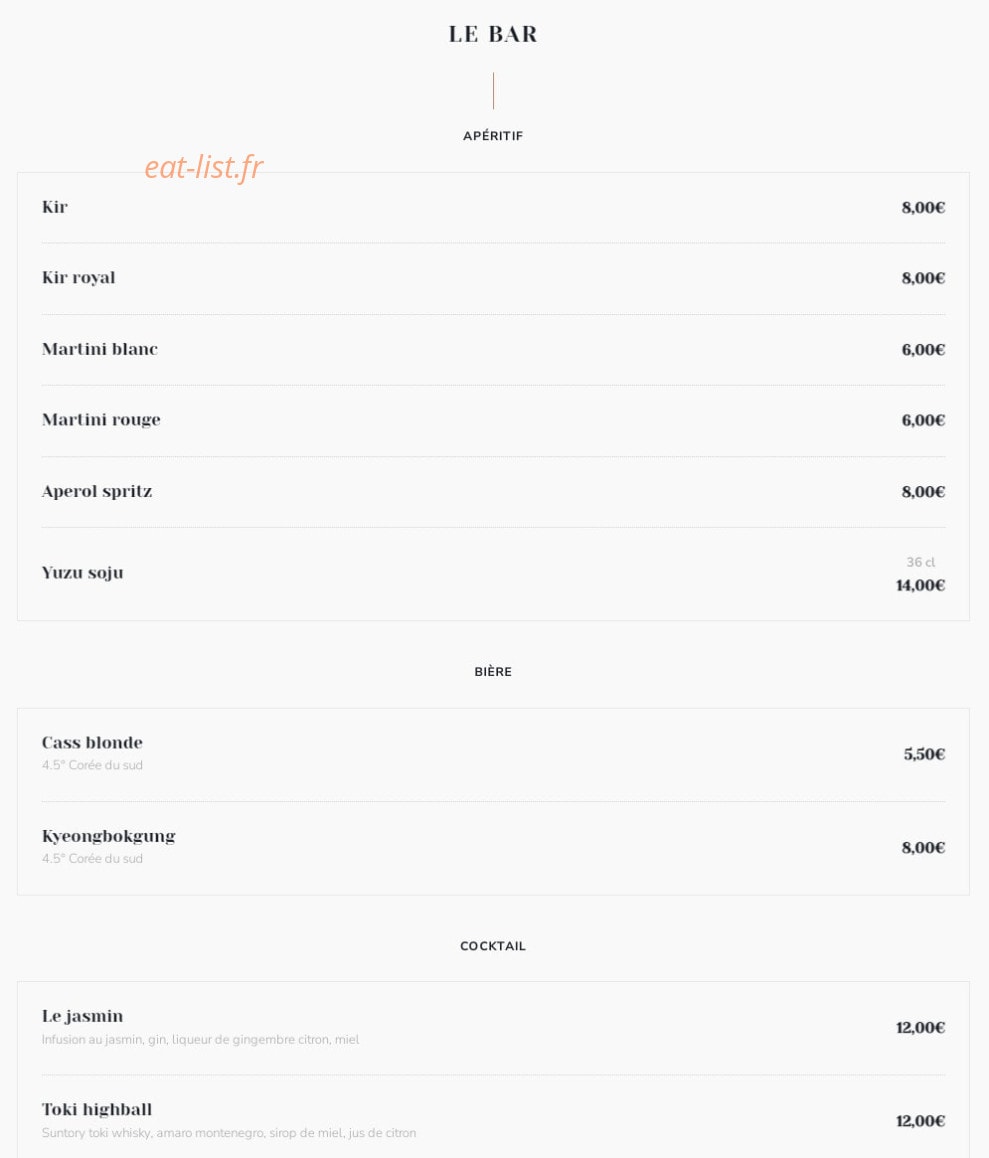 Parisik — carte page 8