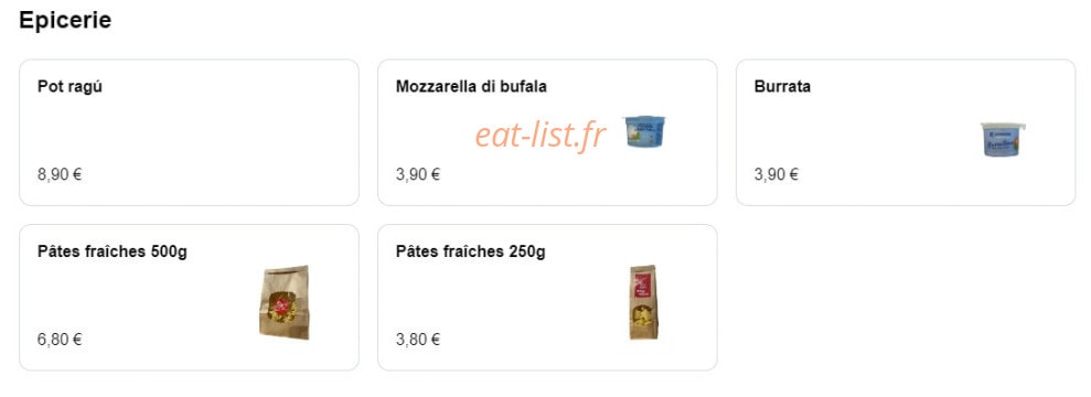 Pasta da Marco — carte page 4