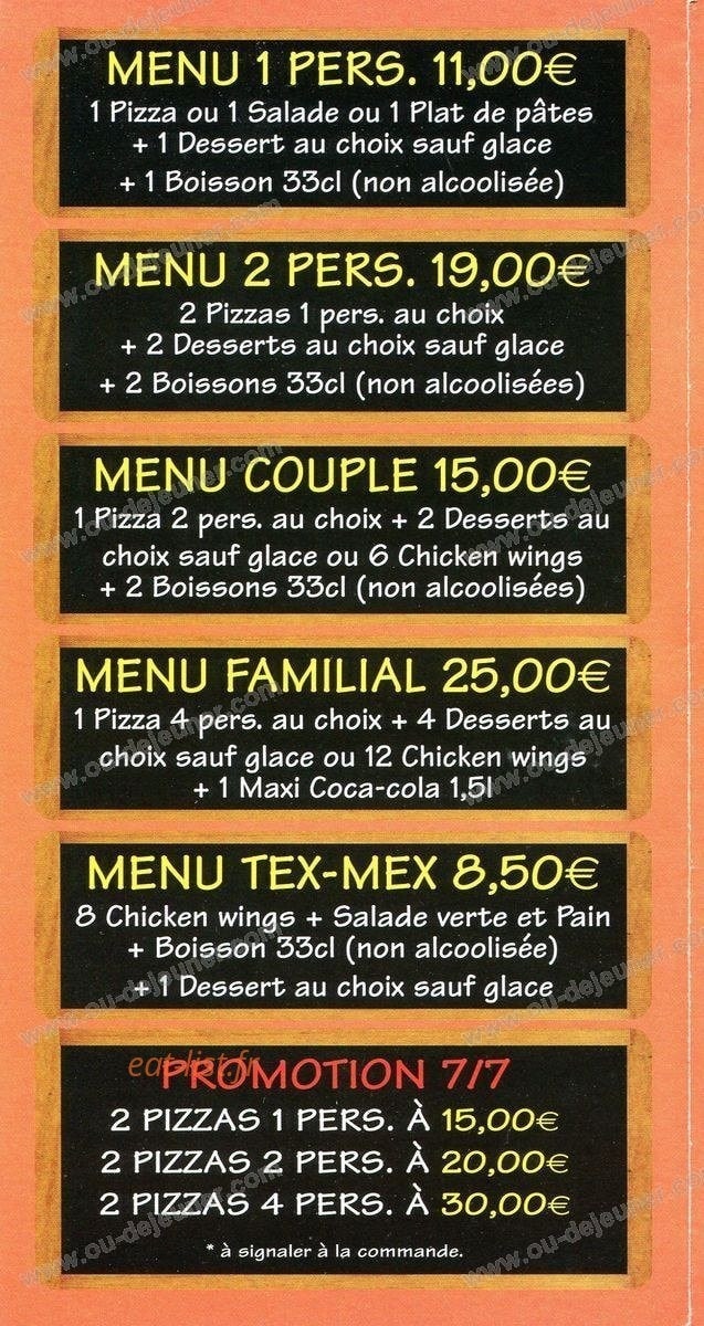Pizza Di Roma — carte page 5
