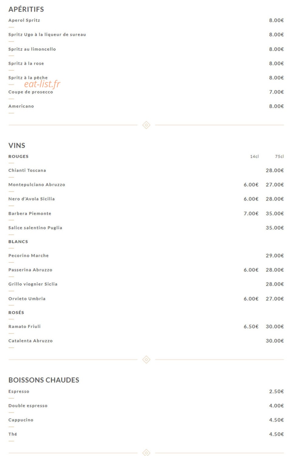 Quadro — carte page 5