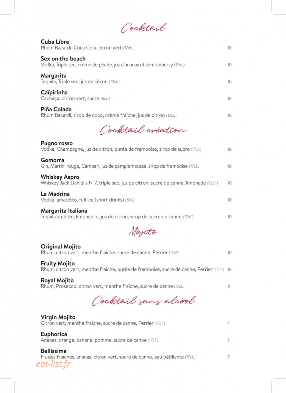 Re Di Napoli — carte page 7