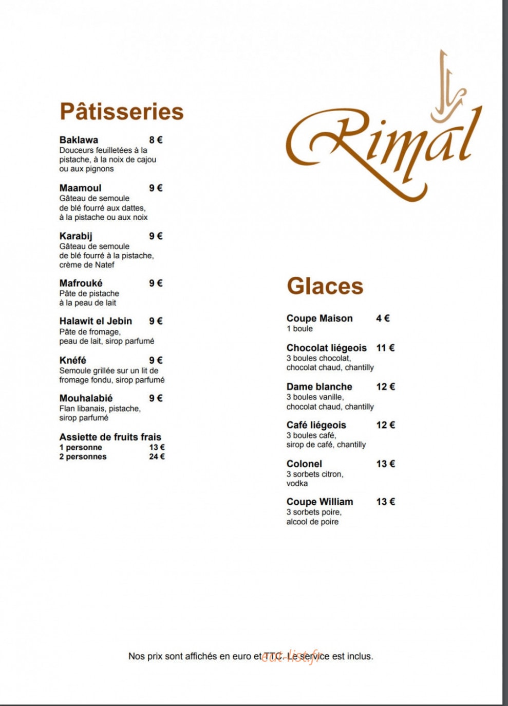 Rimal — carte page 8