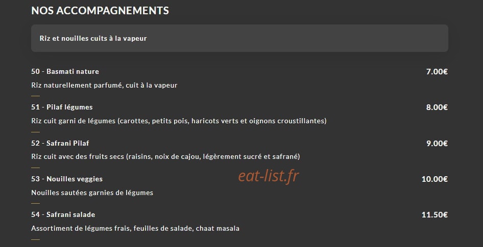 Safrane — carte page 9
