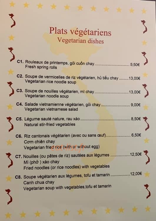 Saigon Etoile — carte page 10