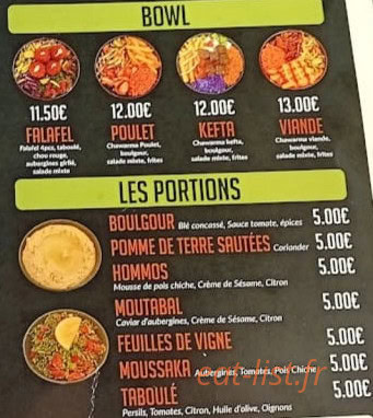 Shop Falafel — carte page 5