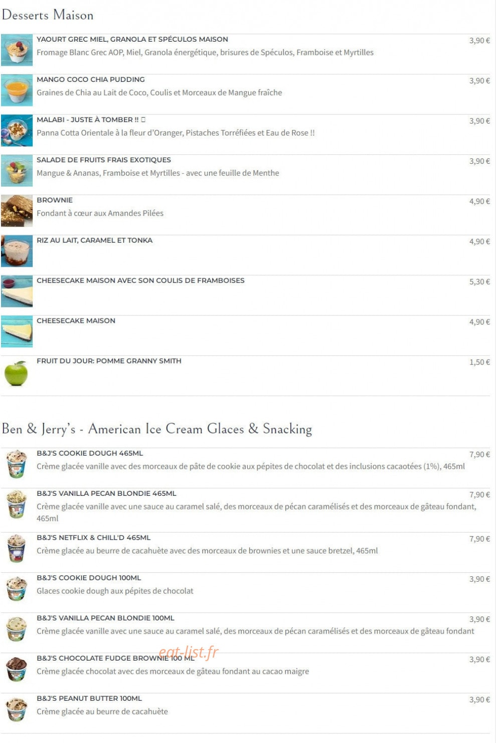 Smart Bowls — carte page 5